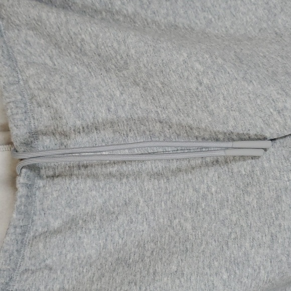 JoyLab Women's Fleece Mid Rise Cinched Jogger Pants ~ Heathered Gray - Picture 15 of 15